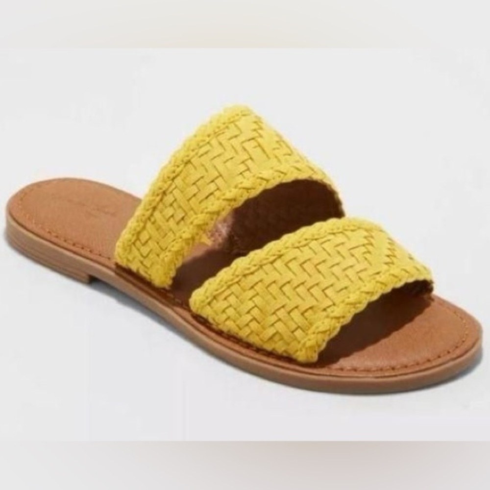 Bryton Woven Slide Sandals